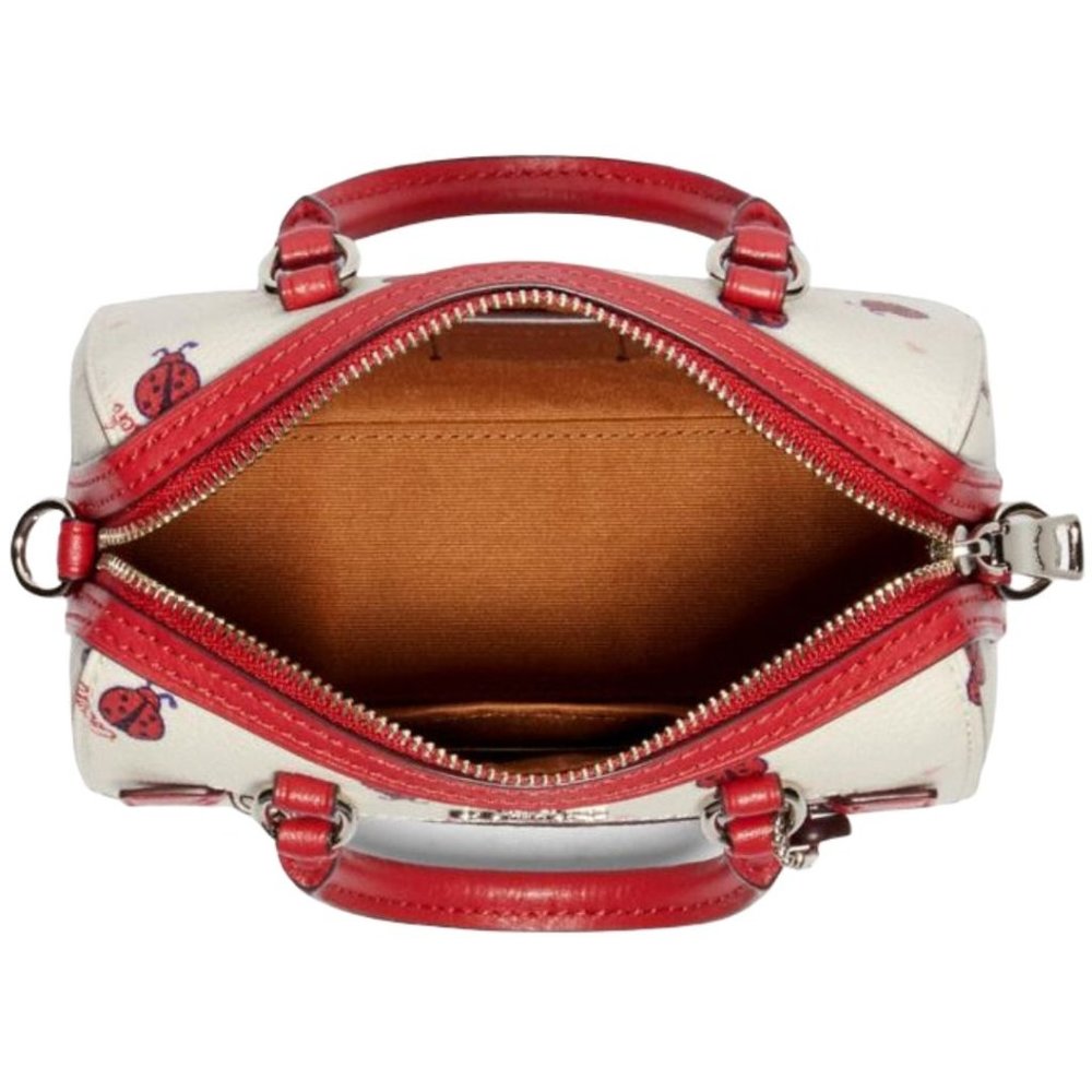 COACH 2 PIECE SET Ladybug Micro Rowan & Bag Charm - Picture 2 of 16